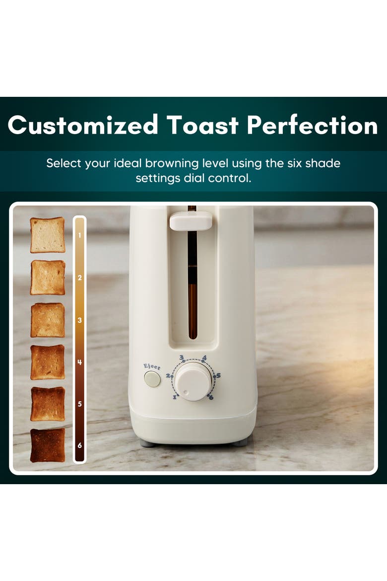 2-Slice Slimtoast Cremello, Alternate, color, Silver