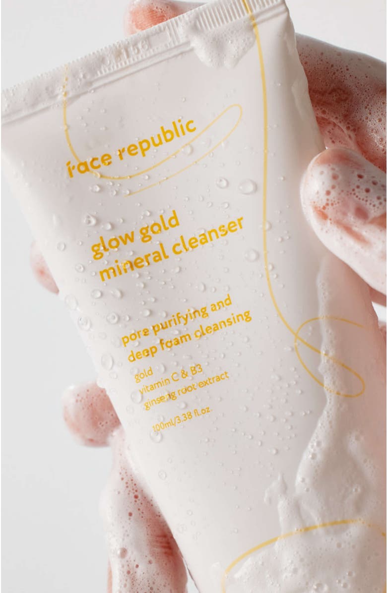 Face Republic Glow Gold Mineral Cleanser, Alternate, color, NO COLOR