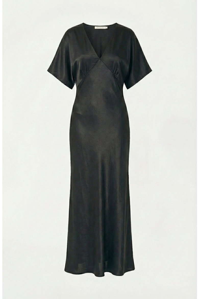 Flowy Maxi Dress, Alternate, color, Black