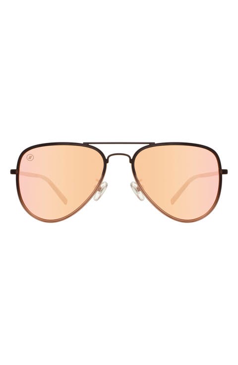 58mm A Series Polarized Aviator Sunglasses