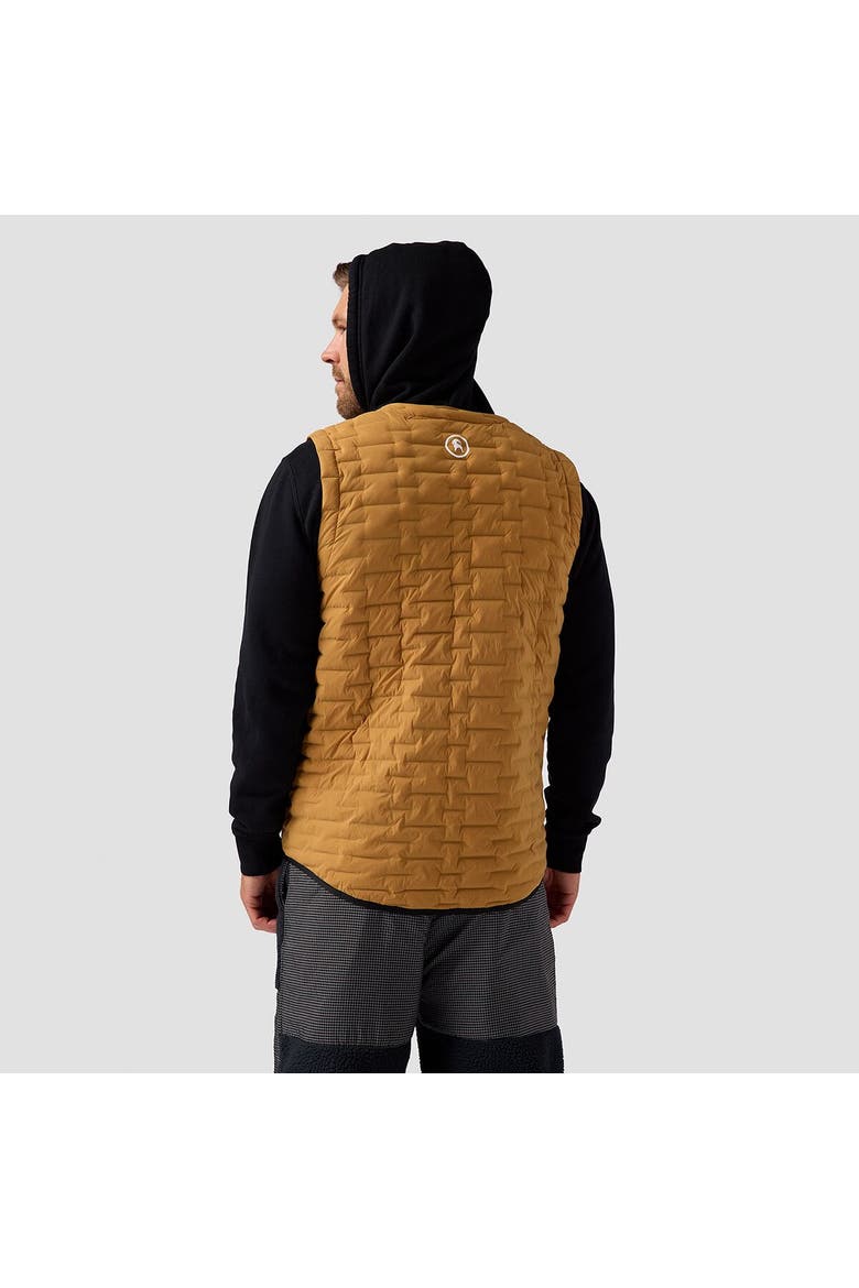 Peale Primaloft Stitch-Free Baffle Stretch Vest - Men's, Alternate, color, Bistre