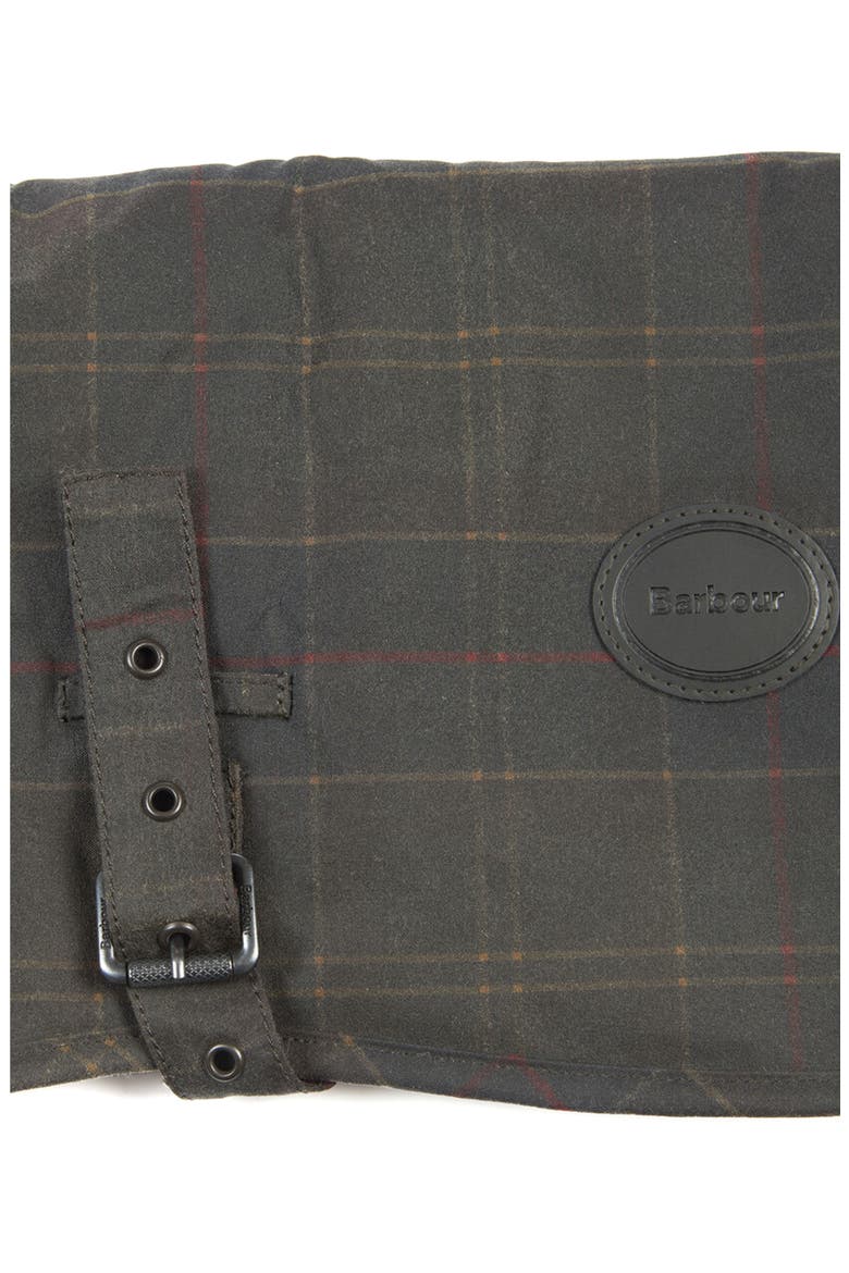 Waxed Cotton Dog Coat, Alternate, color, CLASSIC TARTAN