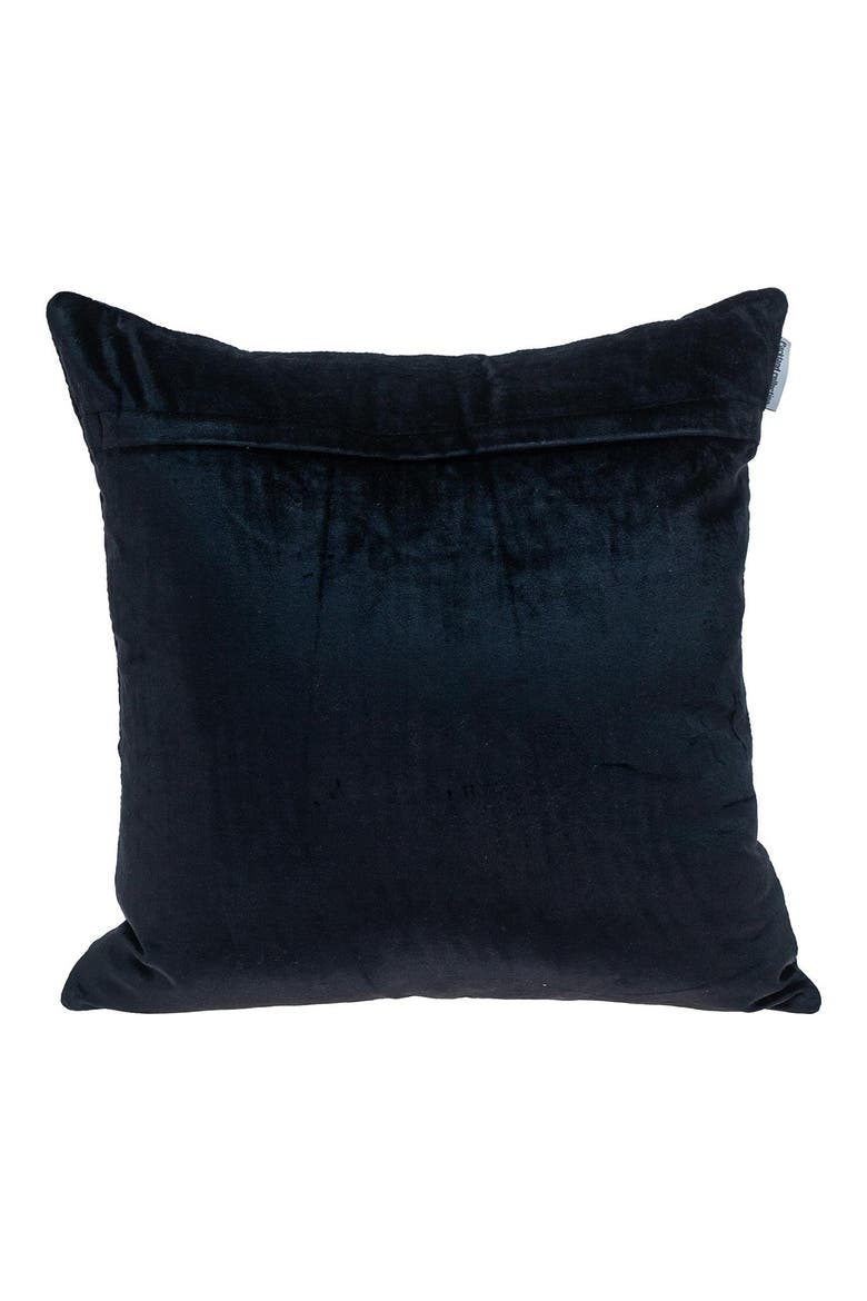 Tobyn Quilted Pillow, Alternate, color, BLACK