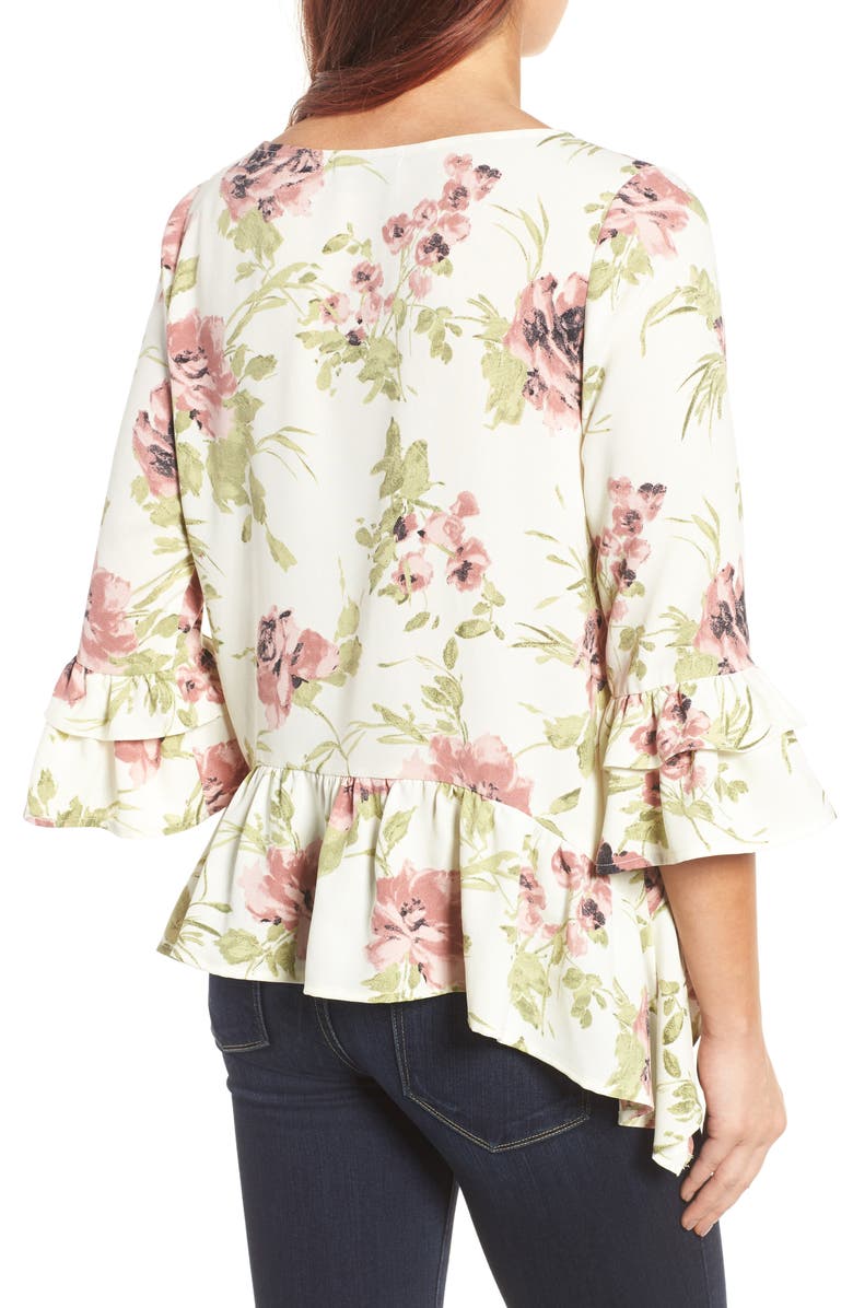 GIBSONLOOK Gibson Peplum Top, Alternate, color, 