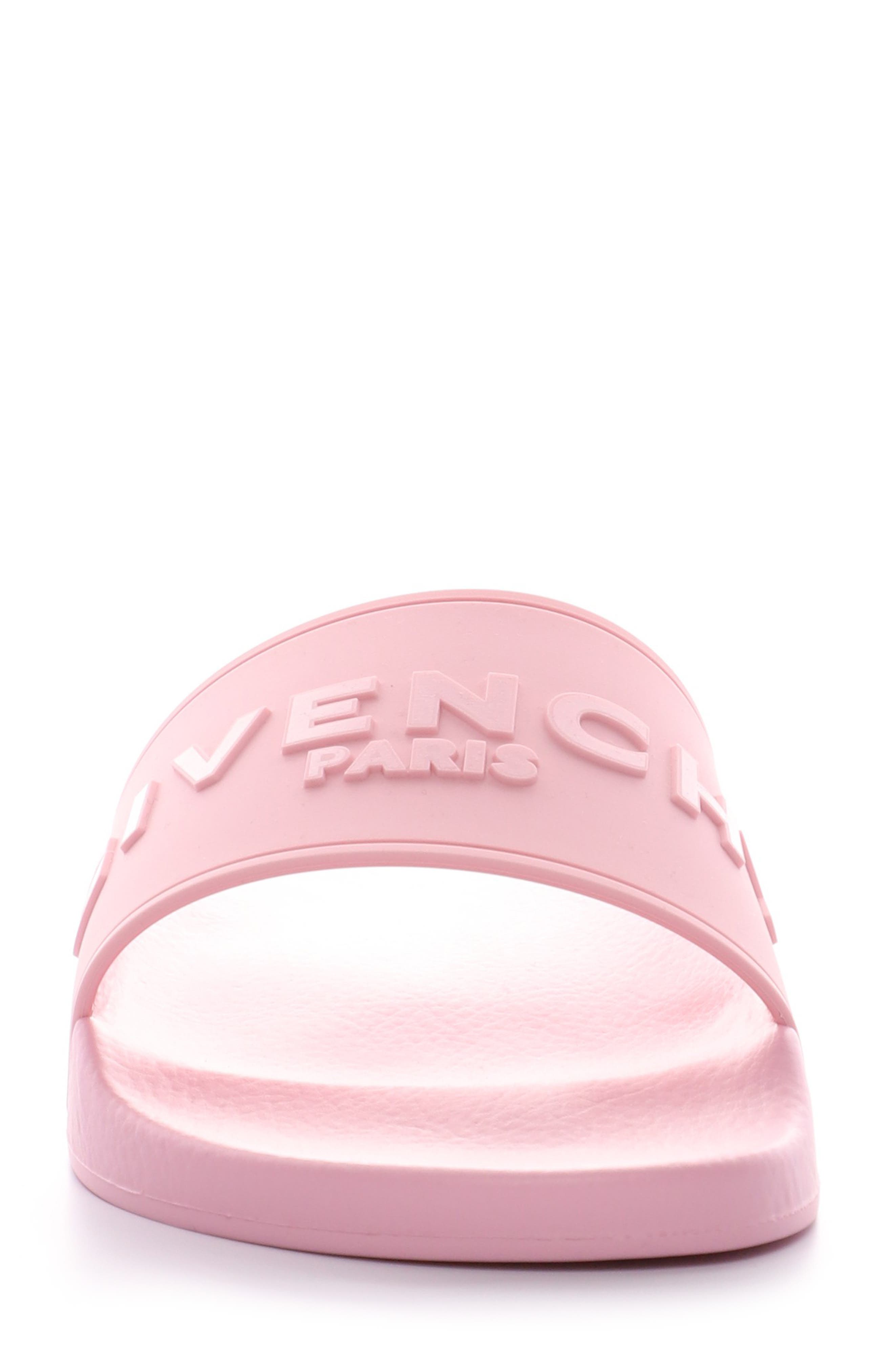 Logo Slide Sandal, Alternate, color, PINK