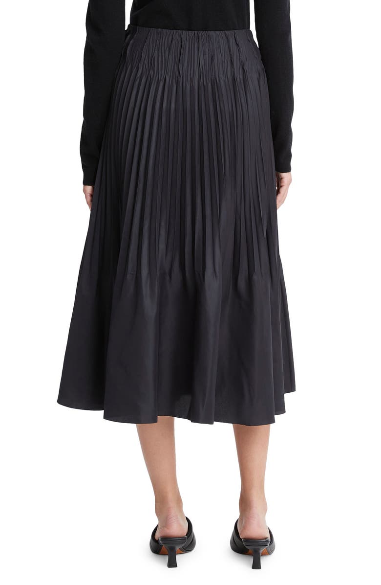 Vince Variegated Pleat Skirt, Alternate, color,