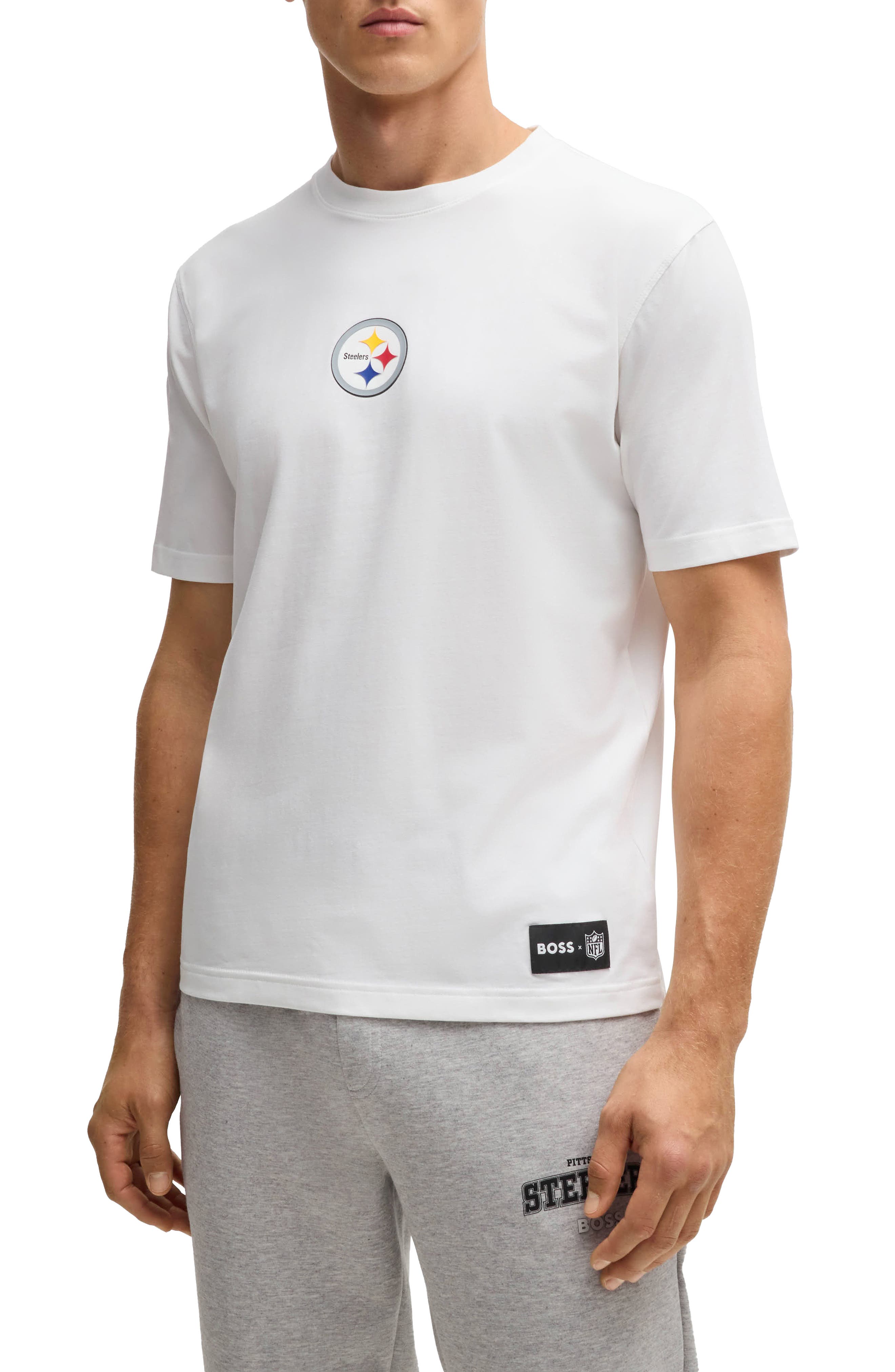 BOSS x NFL Stretch Cotton Graphic T-Shirt