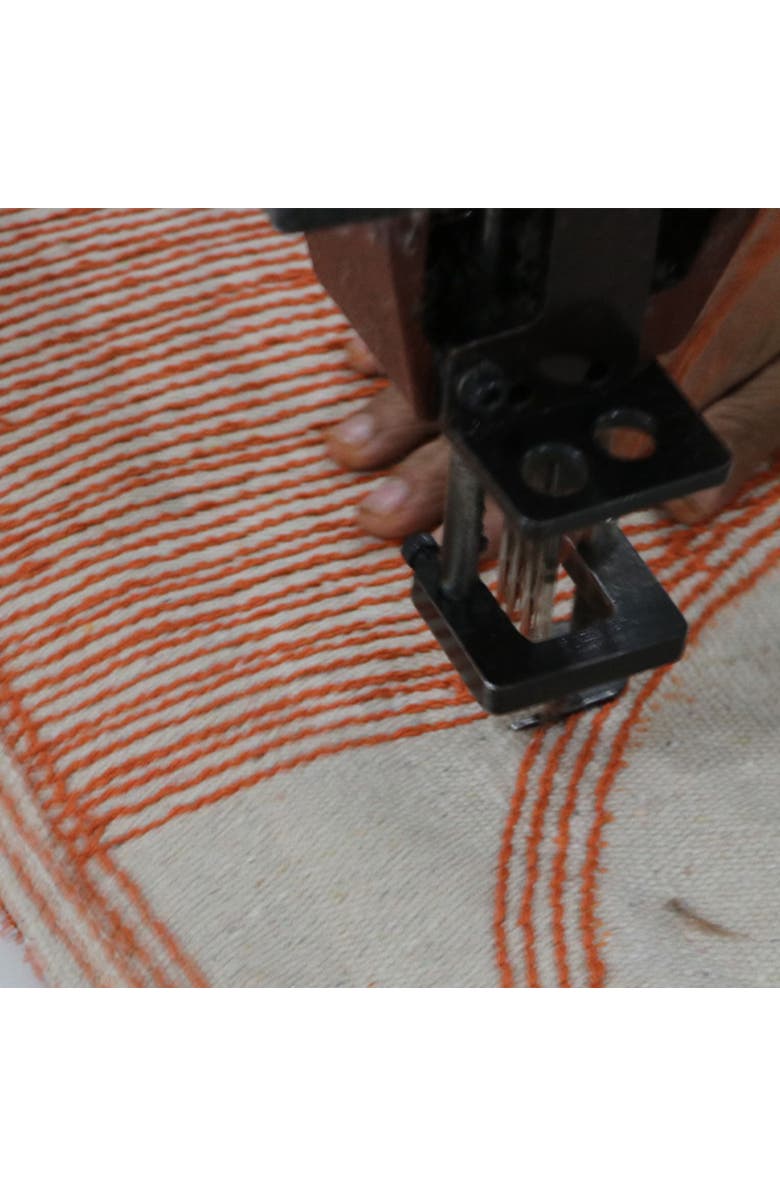 Lorena Canals Washable Rug Illusion Lens, Alternate, color, Green, Blue, Orange, Beige