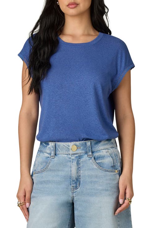 Crochet Cap Sleeve Tee