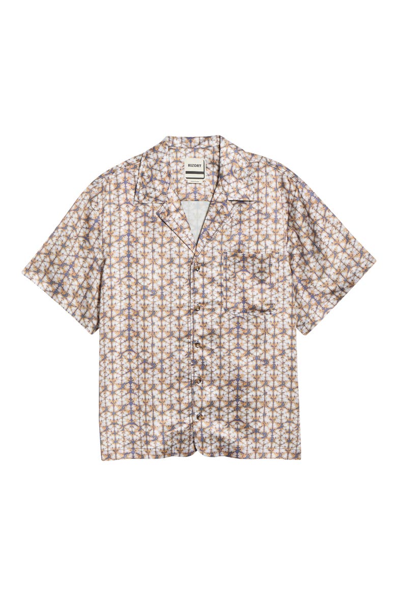 Fiz Camp Shirt, Alternate, color, BLUE