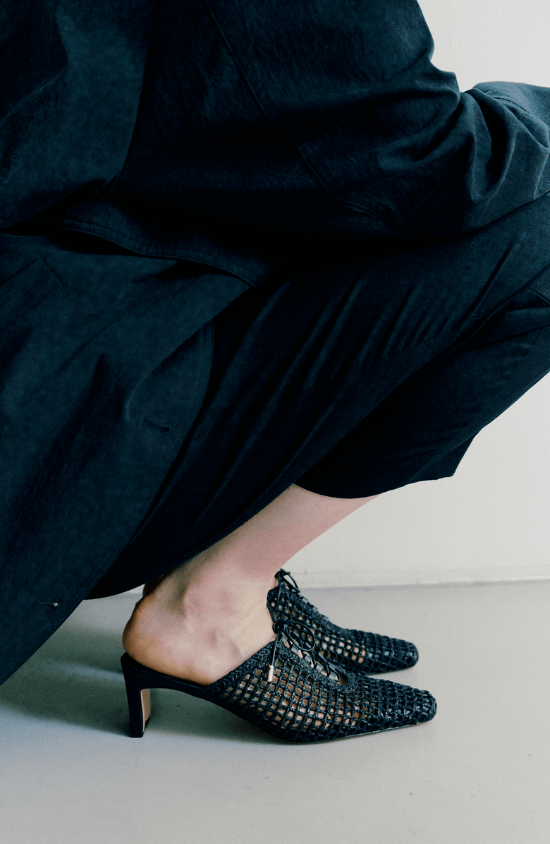 Daniella Shevel Lina Sandal, Alternate, color, Black