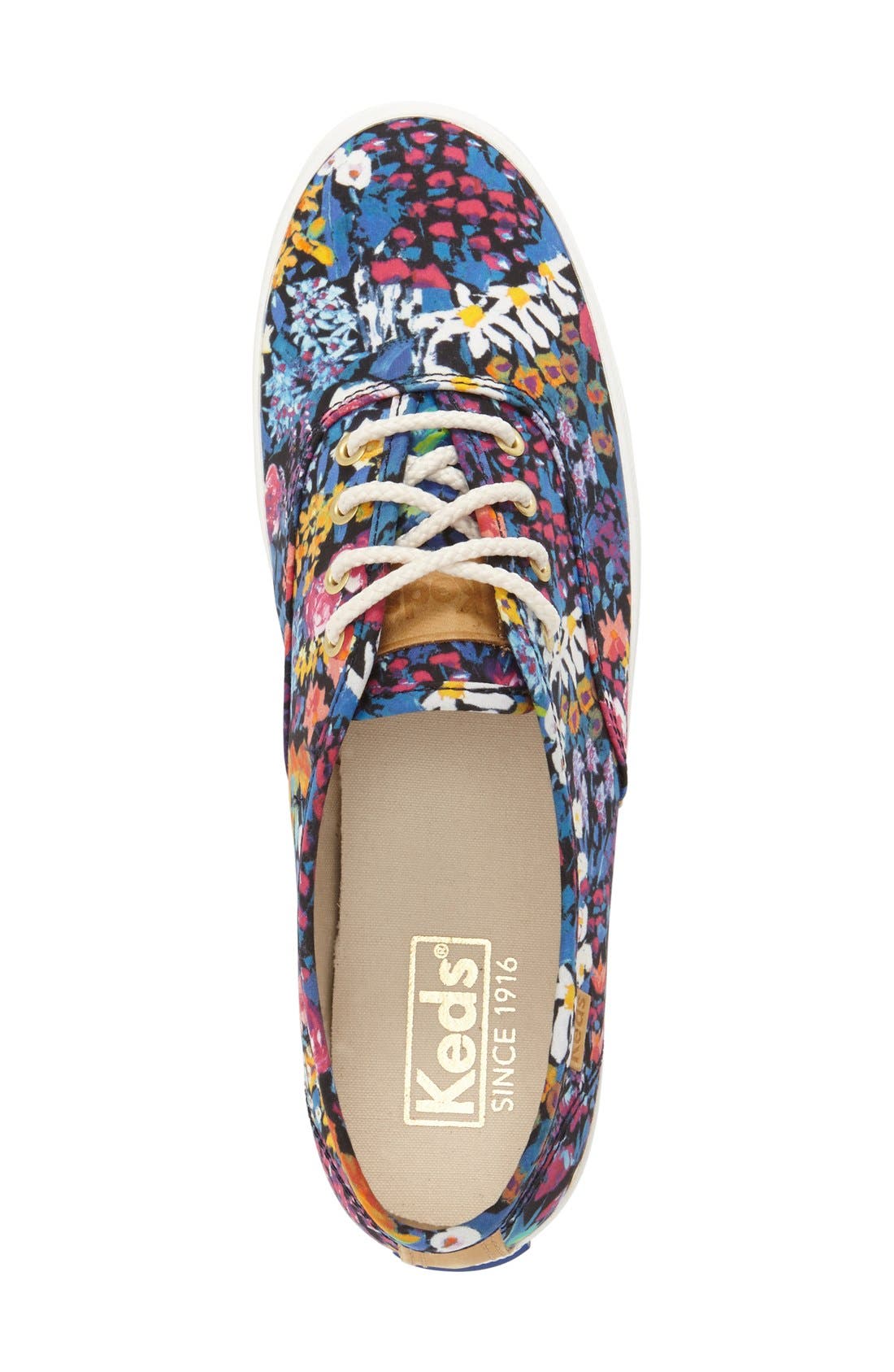 Keds<sup>®</sup> 'Champion - Floral' Sneaker, Alternate, color, 