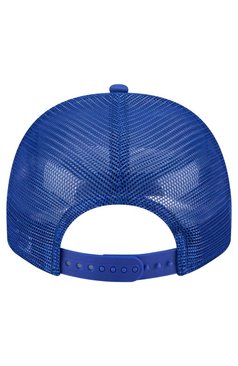 New Era Men's New Era Royal Buffalo Bills Vintage Team Rope A-Frame Trucker 9FIFTY Snapback Hat, Alternate, color, 