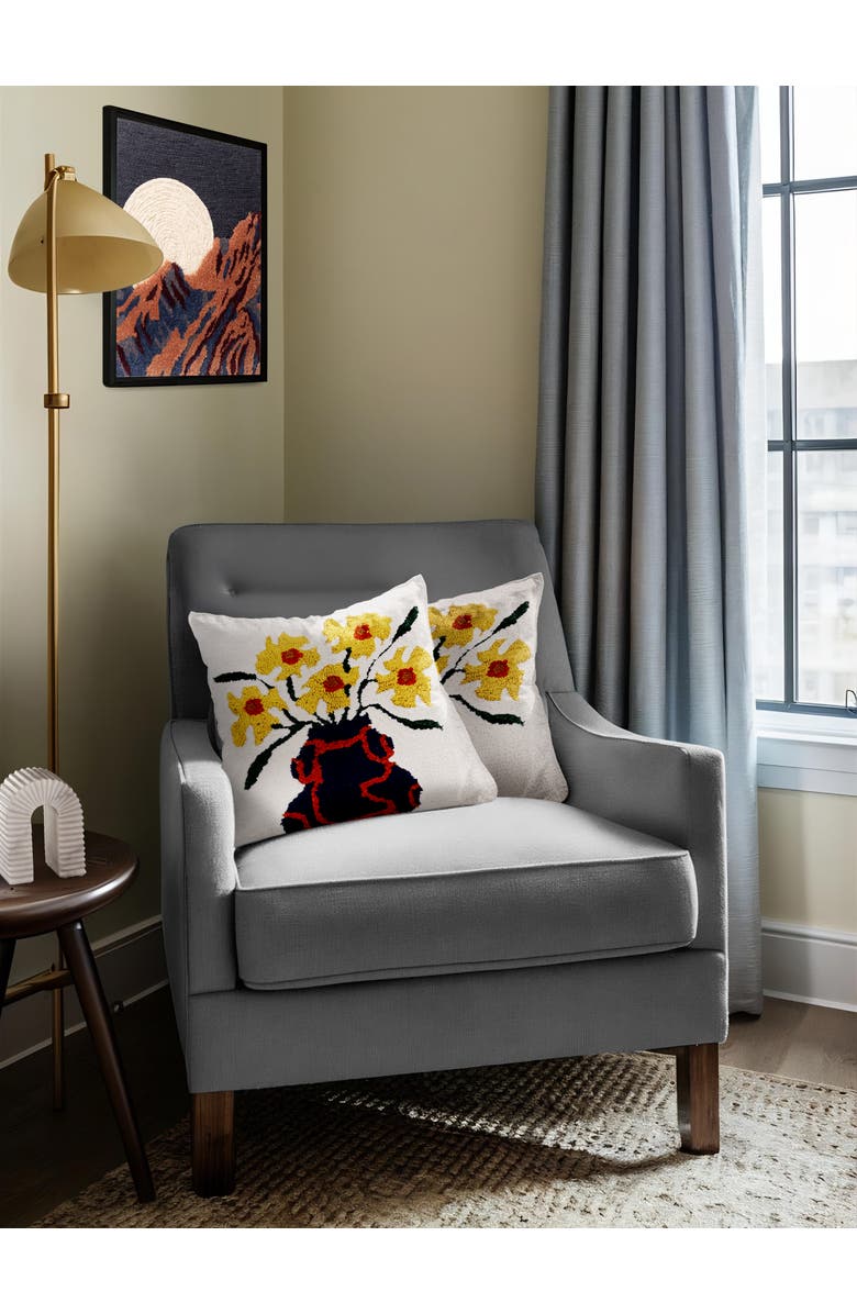 GAURI KOHLI Verona Throw Pillow Cover, Alternate, color, Multicolored