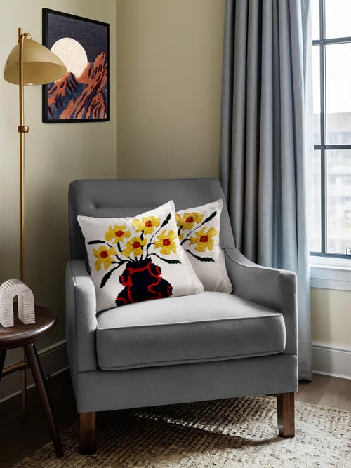 Gauri Kohli Verona Throw Pillow Cover In Multi