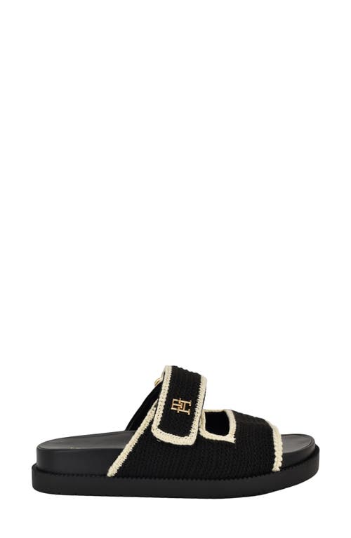 Tommy Hilfiger Landyn Sandal In Black