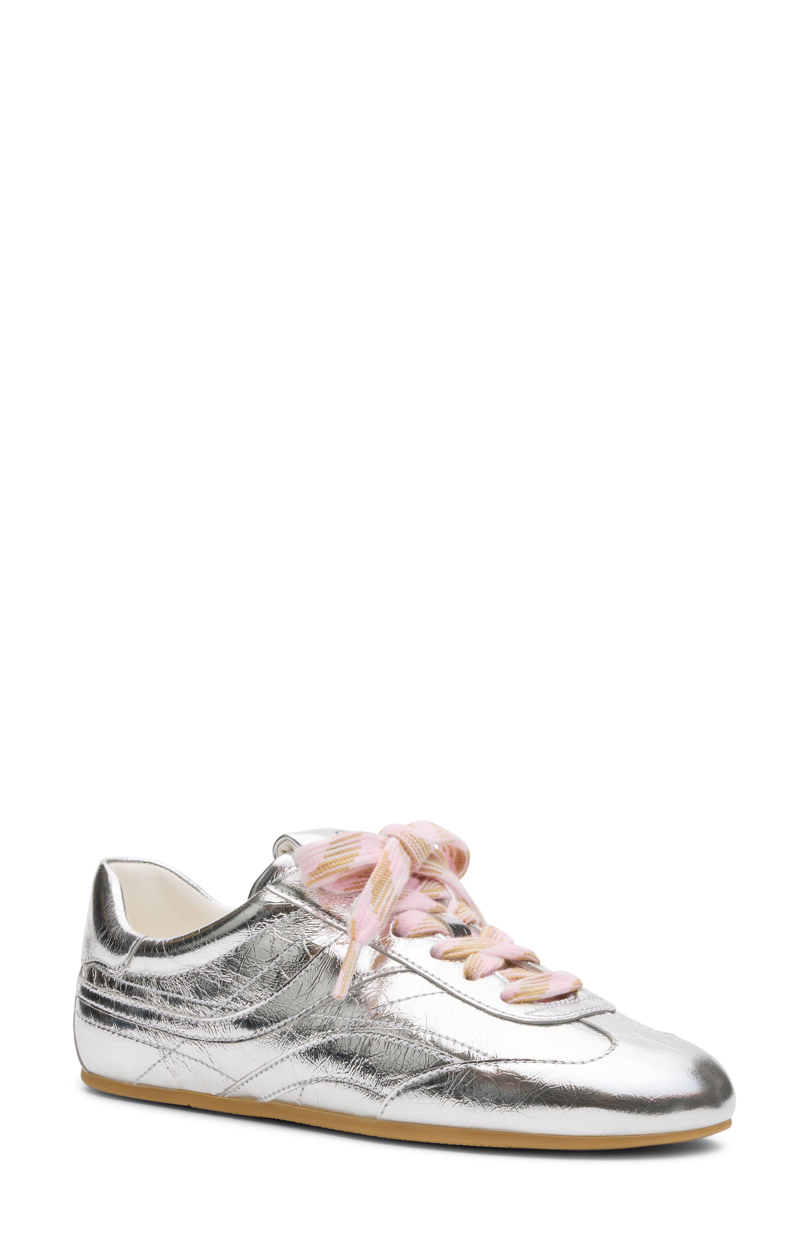 Vander Sneaker, Main, color, SILVER LAME
