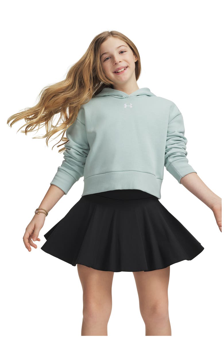 Kids' Rival Fleece Hoodie, Alternate, color, ENAMEL BLUE
