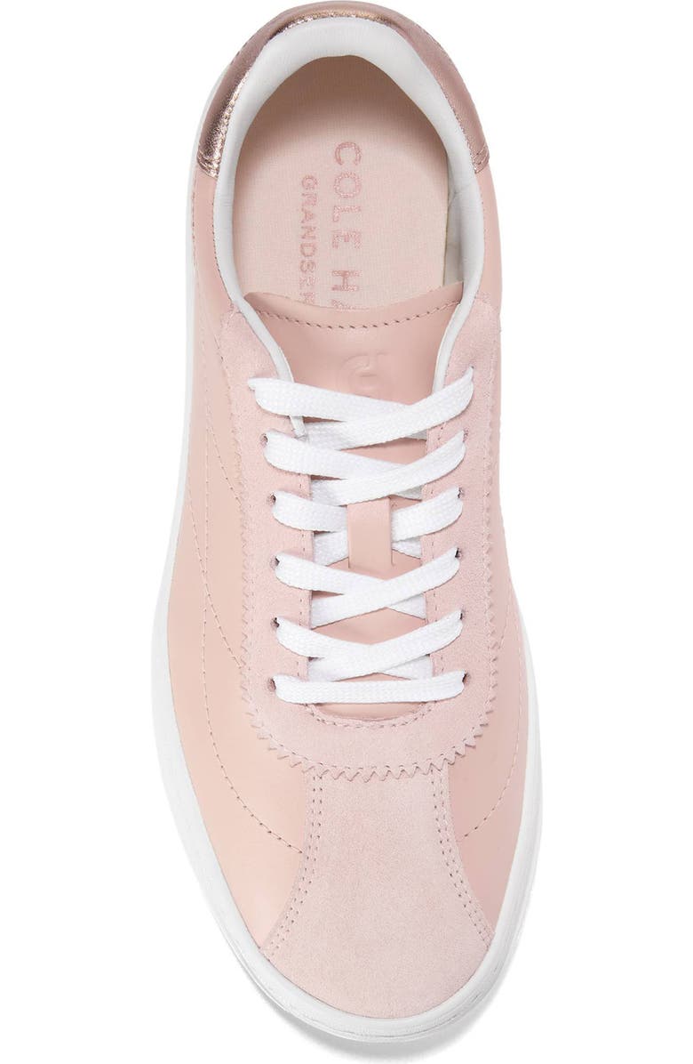 Cole Haan Byrnn Grand Crosscourt Sneaker, Alternate, color, Cameo Rose