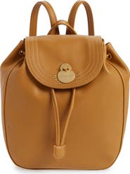 Longchamp Cavalcade Leather Backpack