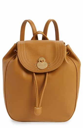 Longchamp Cavalcade Leather Backpack
