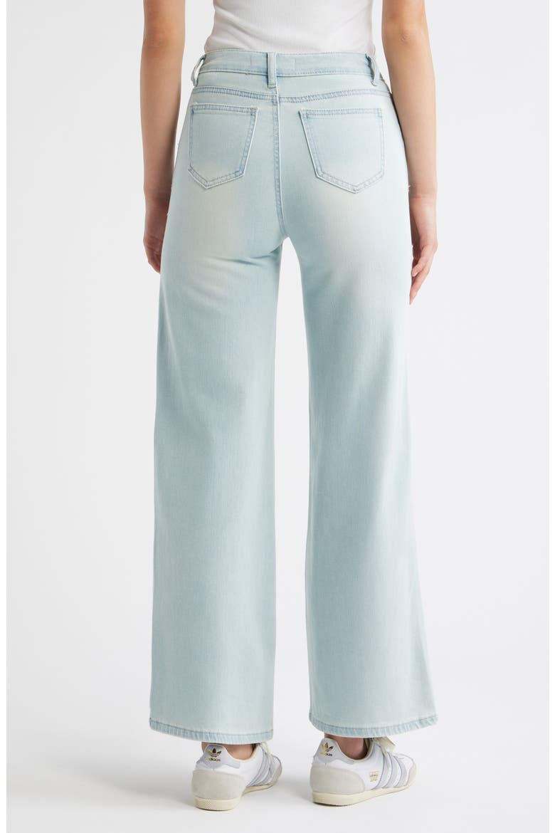 High Waist Wide Leg Jeans, Alternate, color, LIGHT INDIGO