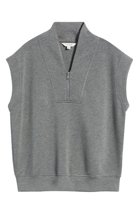 Half Zip Sweater Vest