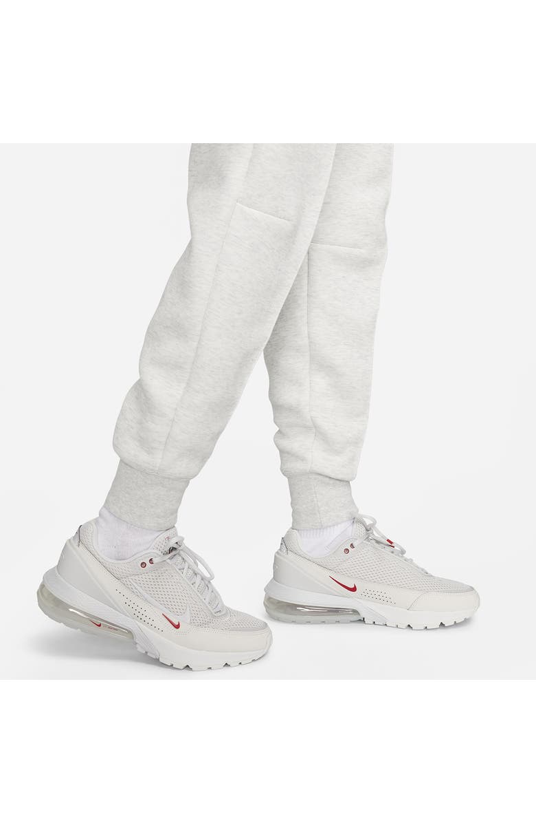 Nike Sportswear Tech Fleece Mid-Rise Joggers, Alternate, color, Light Grey/ Heather/ Black