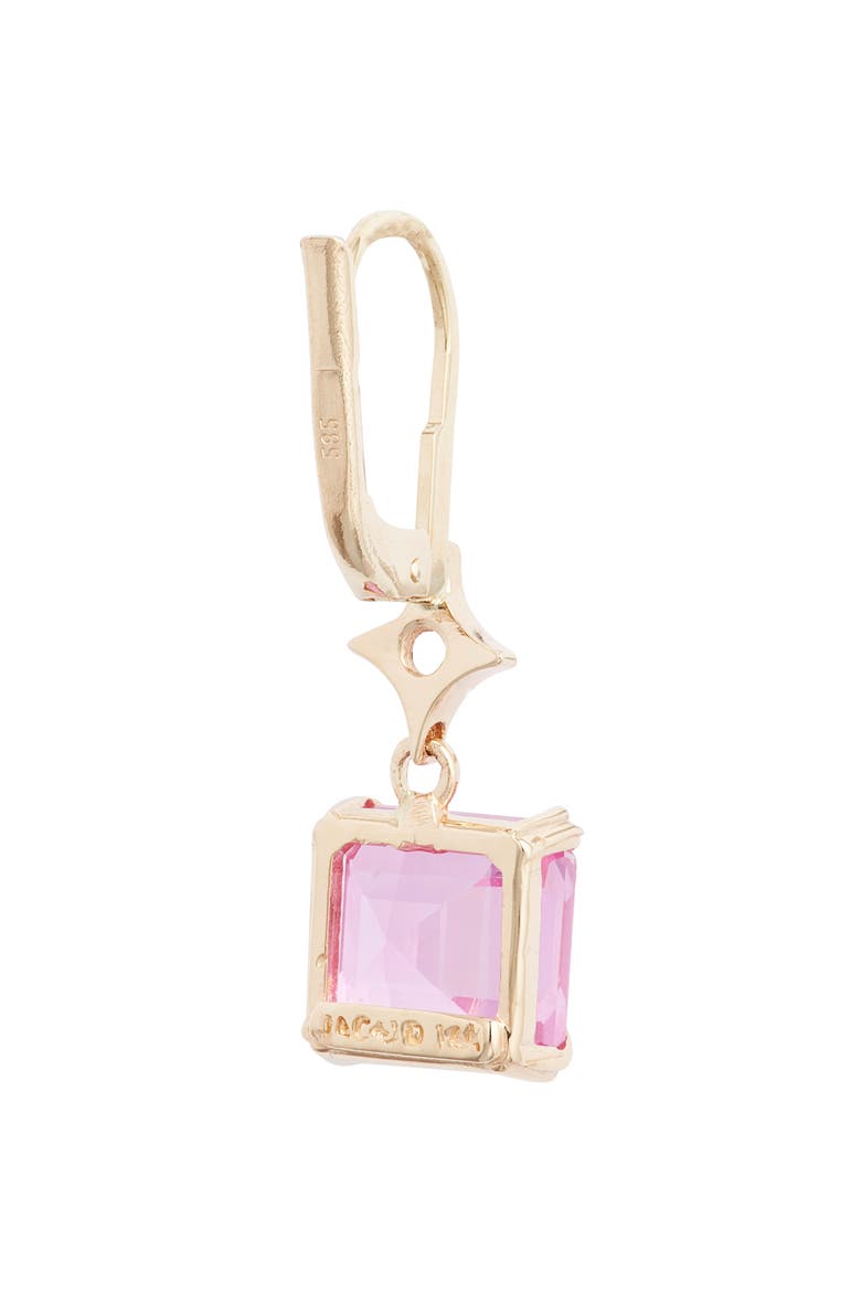 Jac + Jo Greta Drop Earrings, Alternate, color, PINK