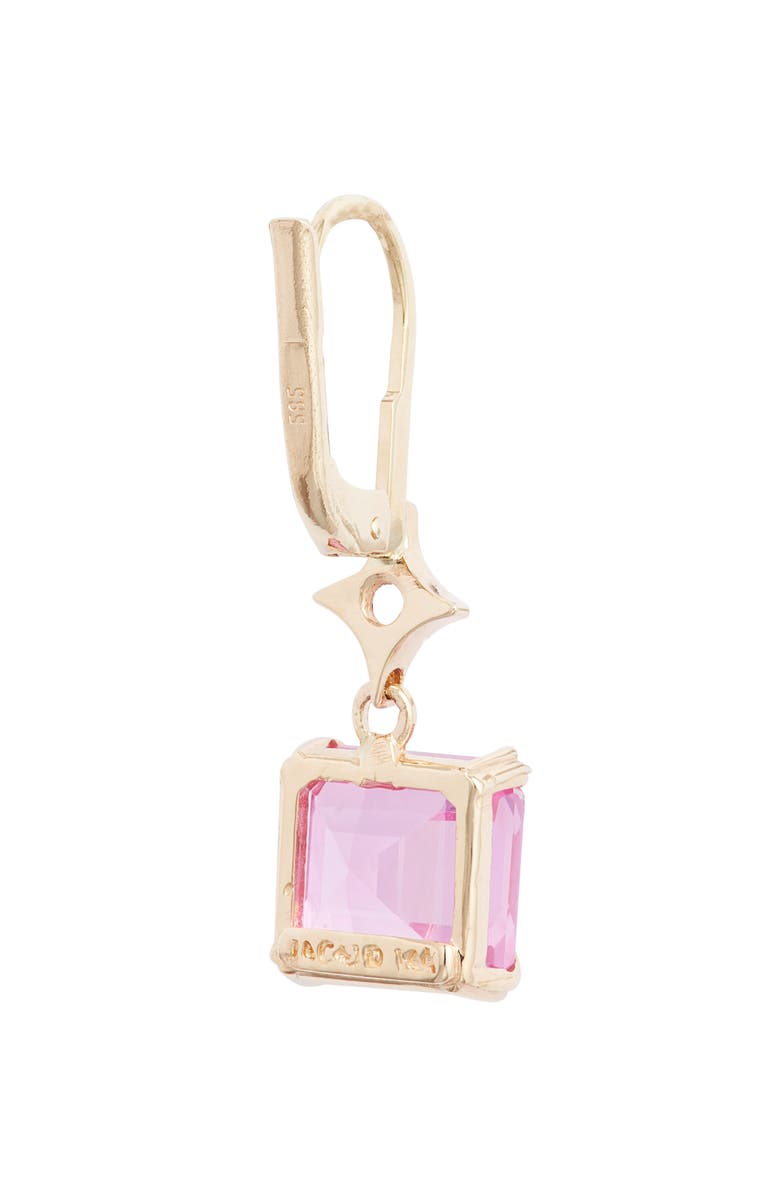 Anzie Jac + Jo Greta Drop Earrings, Alternate, color, Pink