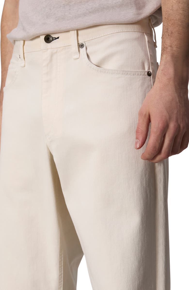 rag & bone Fit 4 Aero Stretch Straight Leg Baggy Jeans, Alternate, color, Ecru