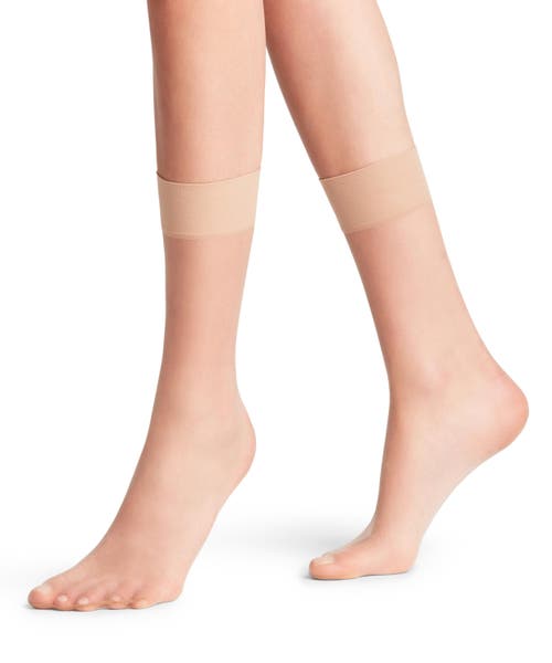 Falke Shelina 12 Denier Ultra Sheer Dress Socks In White