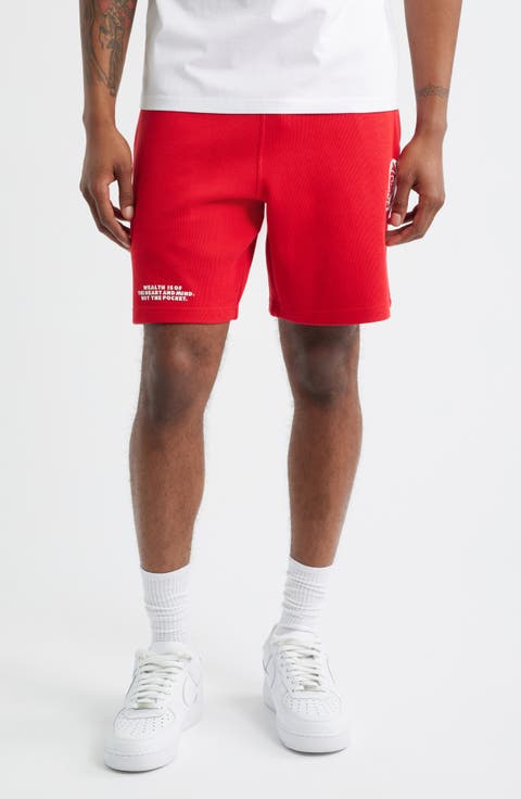 BB Helmet Cotton Drawstring Shorts