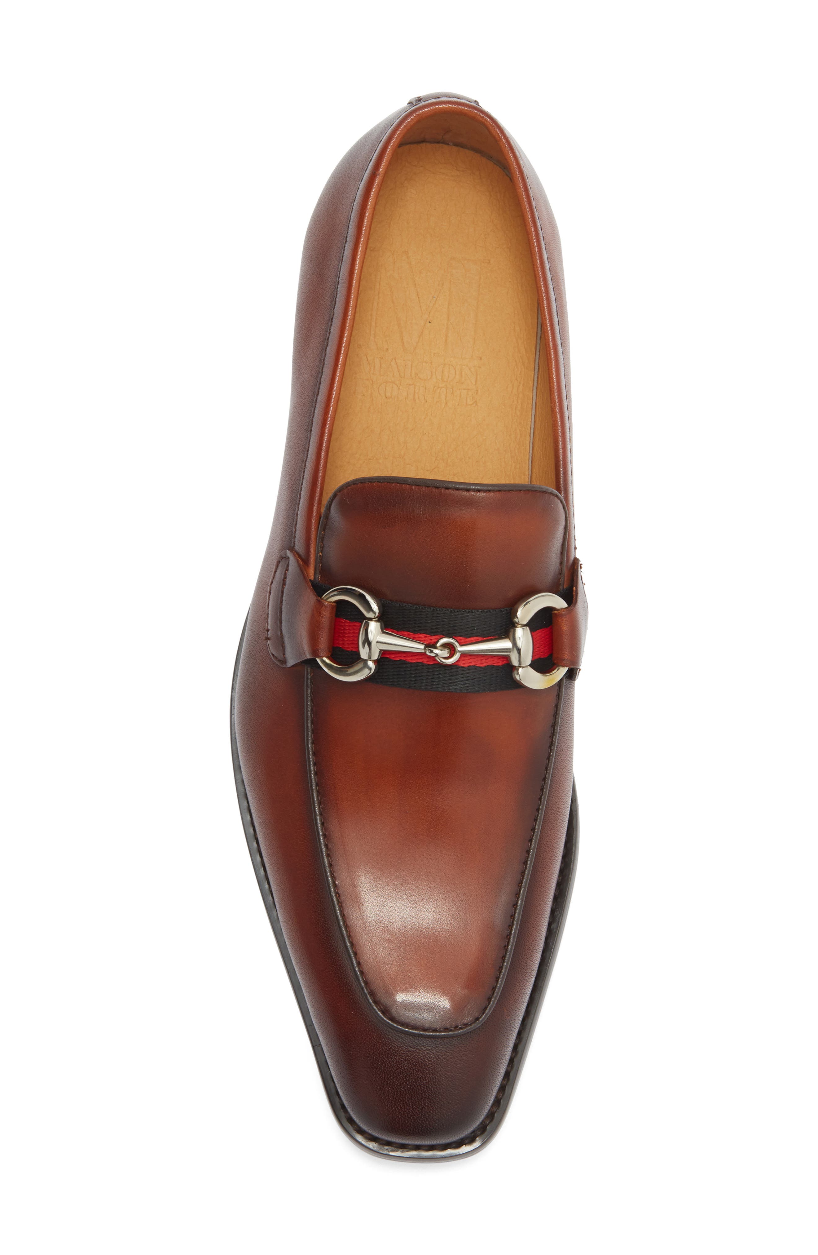 Vienna Bit Loafer, Alternate, color, WHISKY