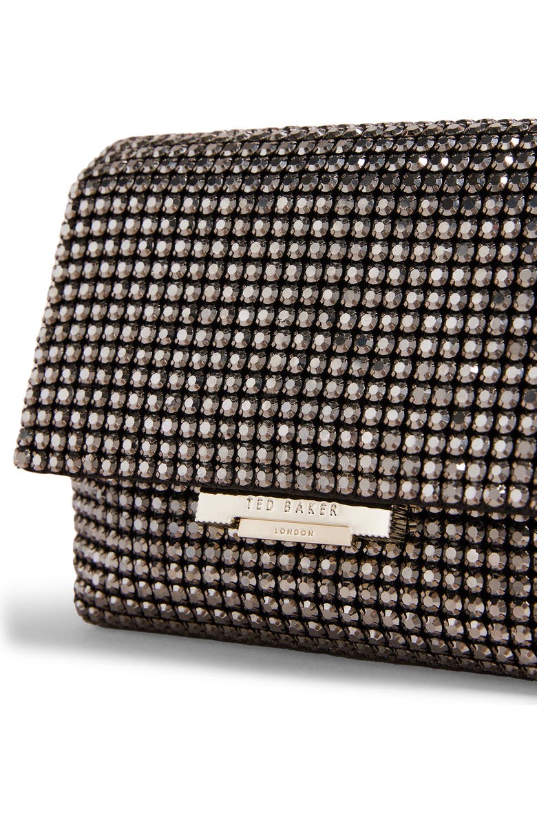 Ted Baker London Glitters Mini Crystal Crossbody Bag, Alternate, color,