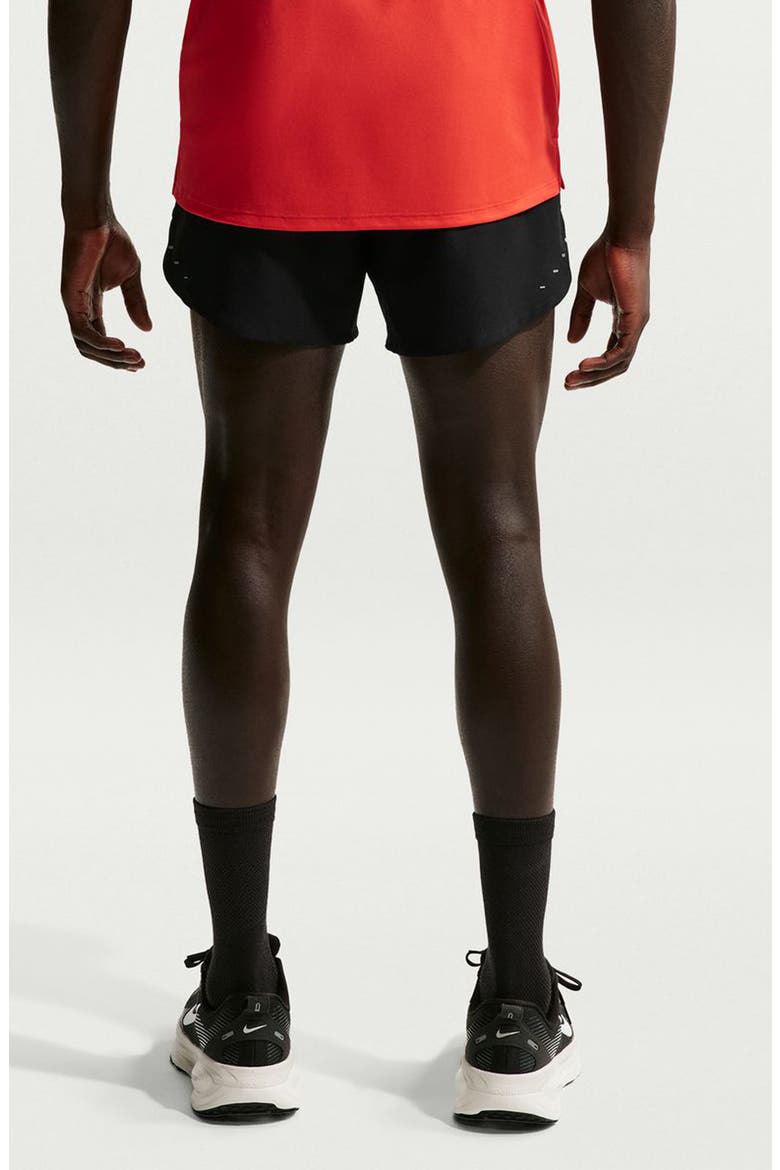 Dri-FIT 5-Inch 2-in-1 Running Shorts, Alternate, color, BLACK/ REFLECTIVE SILVER