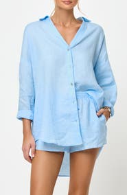 LSPACE Rio Linen Cover-Up Tunic