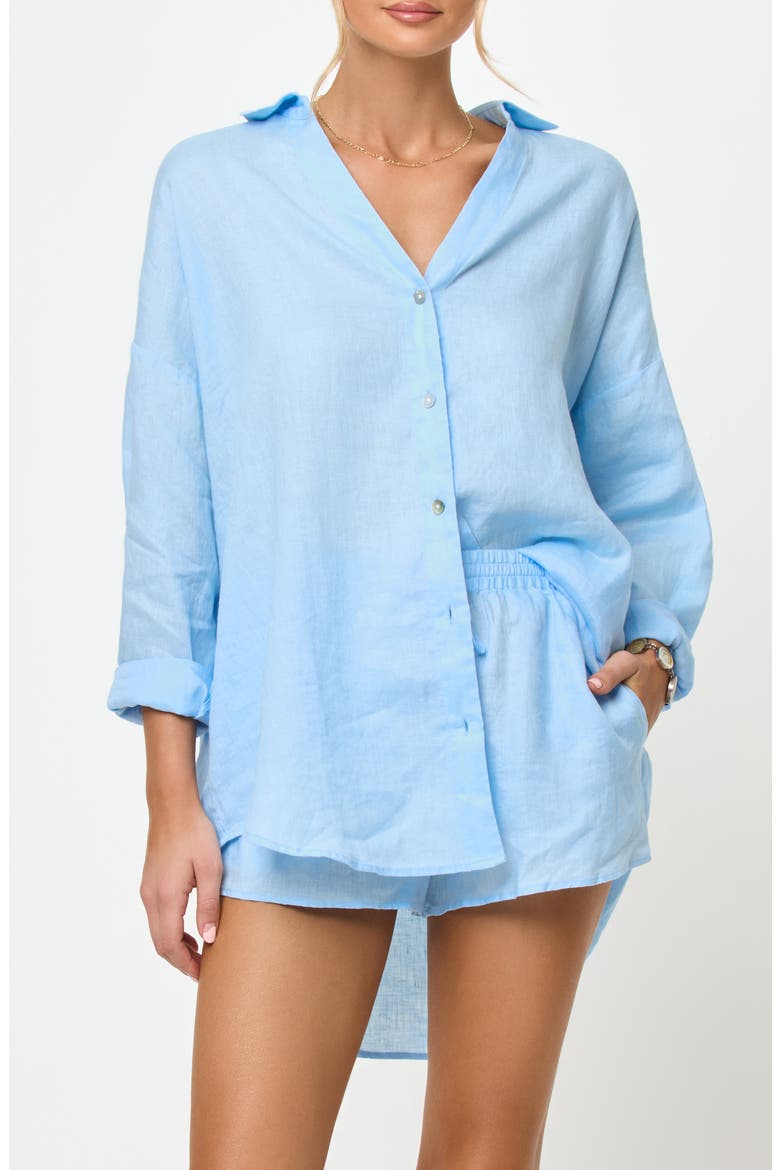 Rio Linen Cover-Up Tunic video
