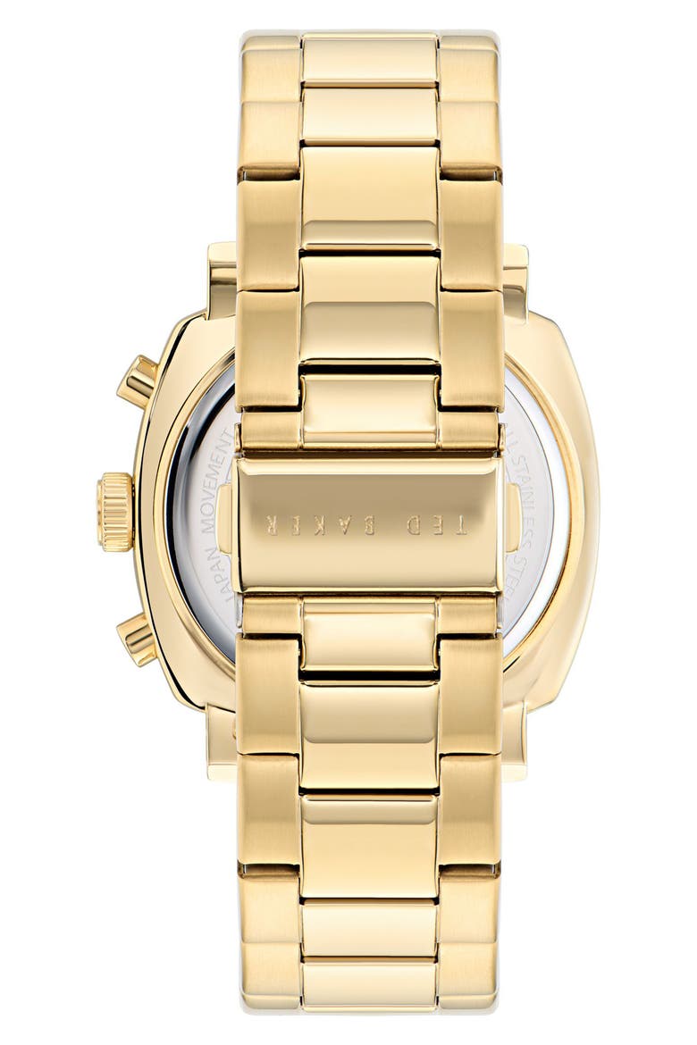 TB Bracelet Strap Chronograph Watch, Alternate, color, GOLD