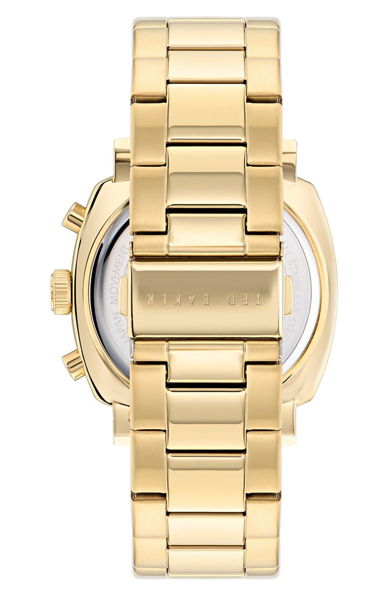 Ted Baker TB Bracelet Strap Chronograph Watch, Alternate, color, Gold