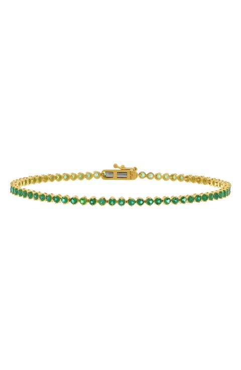 El Mar Emerald Tennis Bracelet (Nordstrom Exclusive)