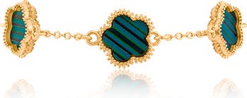 Clover Straight Line Bracelet
