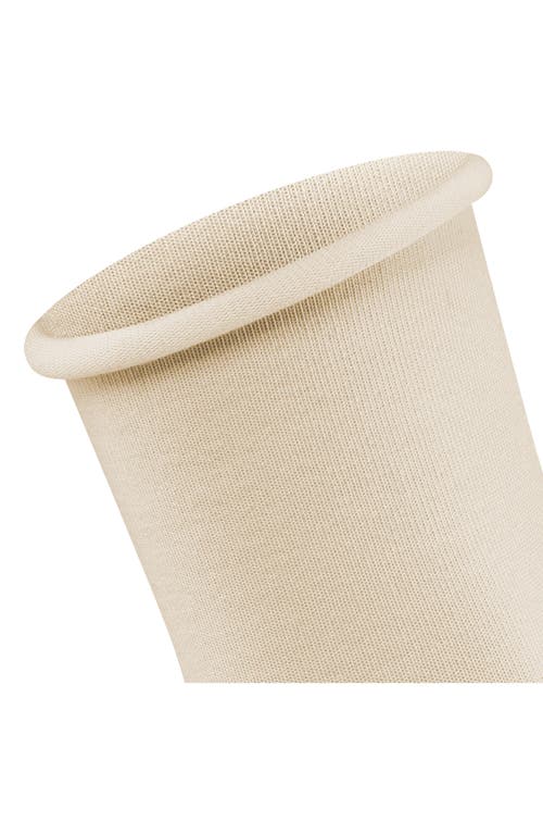 Falke Active Breeze Crew Socks In Cream