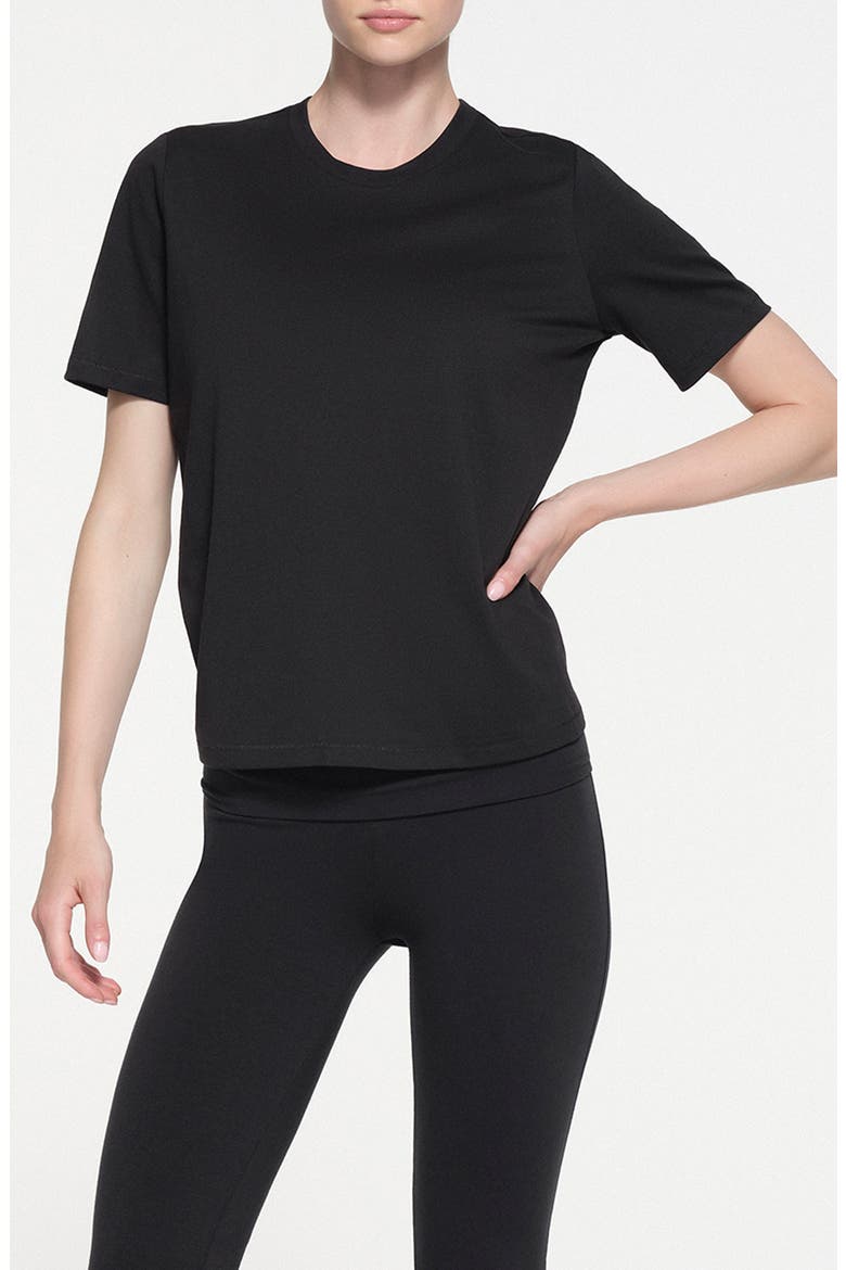 CLASSIC STANDARD SS T-SHIRT, Main, color, ONYX