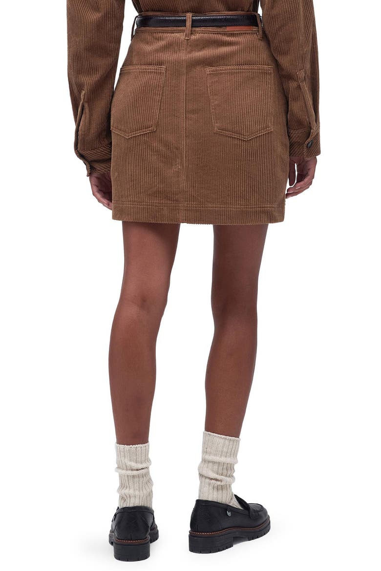 Oakfield Corduroy Skirt, Alternate, color, TAUPE