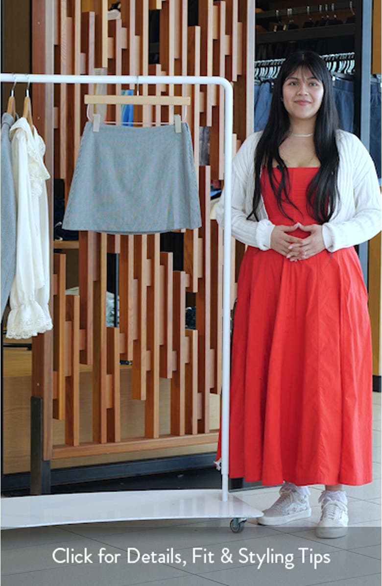 Melina Houndstooth Skort, sales video thumbnail