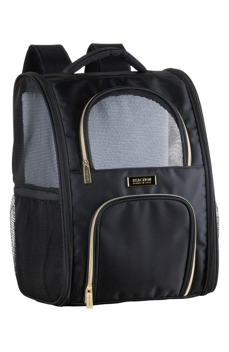 Kenneth Cole Reaction Pet Carrier Backpack, Alternate, color, Black