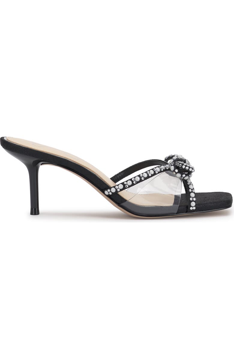 Jessica Simpson Cornilia Slide Sandal, Alternate, color, Black/ Clear