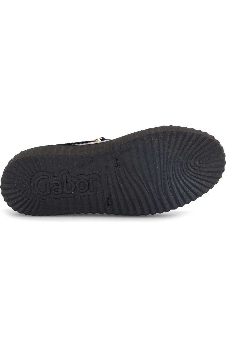 Gabor 63.201 Platform Sneaker, Alternate, color, Black