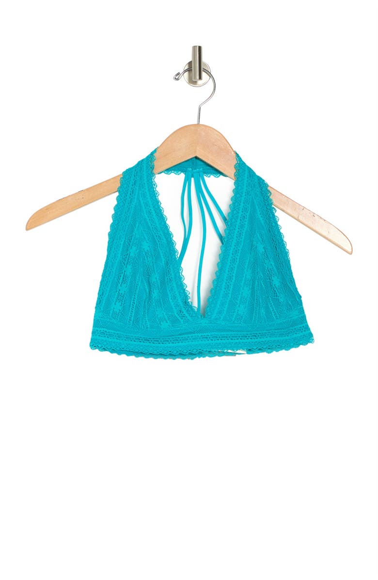 FRENCH AFFAIR Lace Halter Bralette, Main, color, 